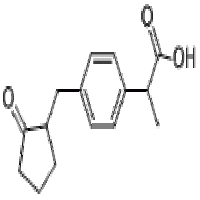 2-(4-((2-Oxocyclopentyl)methyl)phenyl)propanoic acid