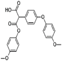 2-[4-(4-Methoxy-Phenoxy)-Phenyl]-Malonic Acid Mono-(4-Methoxy-Phenyl) Ester 