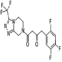 1-(3-(Trifluoromethyl)-5,6-dihydro-[1,2,4]triazolo[4,3-a]pyrazin-7(8H)-yl)-4-(2,4,5-trifluorophenyl)butane-1,3-dione 