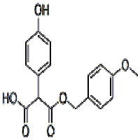 [(4-methoxyphenyl)methyl] hydrogen (4-hydroxyphenyl)malonate 