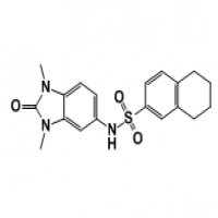 N-(1,3-dimethyl-2-oxo-2,3-dihydro-1H-benzo[d]imidazol-5-yl)-5,6,7,8-tetrahydronaphthalene-2-sulfonamide