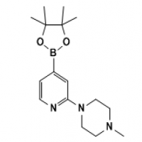 1-Methyl-4-[4-(4,4,5,5-tetramethyl-1,3,2-dioxaborolan-2-yl)pyridin-2-yl]piperazine