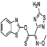 S-2-Benzothiazolyl ( Z ) -2-(5-amino-1,2,4-thiadiazol-3-yl)-2-methoxyimino thioacetate