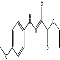 Ethyl-2-chloro-2-(2-(4-methoxyphenyl)hydrazono)acetate