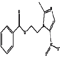 Metronidazole benzoate