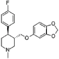 (3S,4R)-3-(3,4-Methylene-dioxyphenoxy-methyl)-4- (4’-fluorophenyl)-N-methylpiperidine