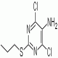 4,6-dichloro-2-(propylthio)pyrimidin-5-amine