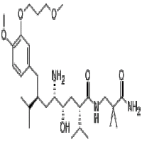 (2S,4S,5S,7S)-7-(3-(3-Methoxypropoxy)-4-methoxybenzyl)-5-amino-N-(2-carbamoyl-2-methylpropyl)-4-hydroxy-2-isopropyl-8-methylnonanamide hydrochloride