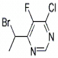 4-(1-bromoethyl)-6-chloro-5-fluoropyrimidine