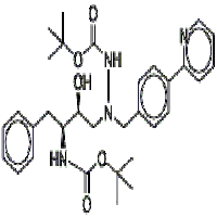 1-[4-(Pyridin-2-yl)phenyl]-5(S)-2,5-bis [(tert-butyloxycarbonyl)–amino]-4(S)-hydroxyl-6-phenyl-2-azahexane