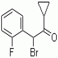 2-Bromo-2-(2-fluorophenyl)-1-cyclopropylethanone