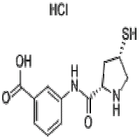 3-[(2S,4S)-4-Mercaptopyrrolidine-2-carboxamido] benzoic acid hydrochloride