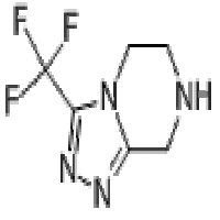 3-(trifluoromethyl)-5,6,7,8-tetrahydro-[1,2,4] triazolo [4,3-a] pyrazine HCl