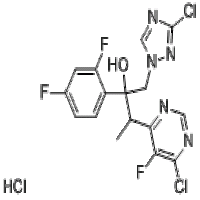 3-(6-chloro-5-fluoropyrimidin-4-yl)-2-(2,4-difluorophenyl)-1-(1H-1,2,4-triazol-1-yl)-butan-2-ol