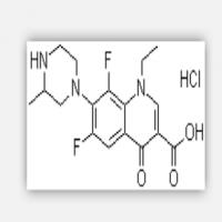 Lomefloxacin hydrochloride